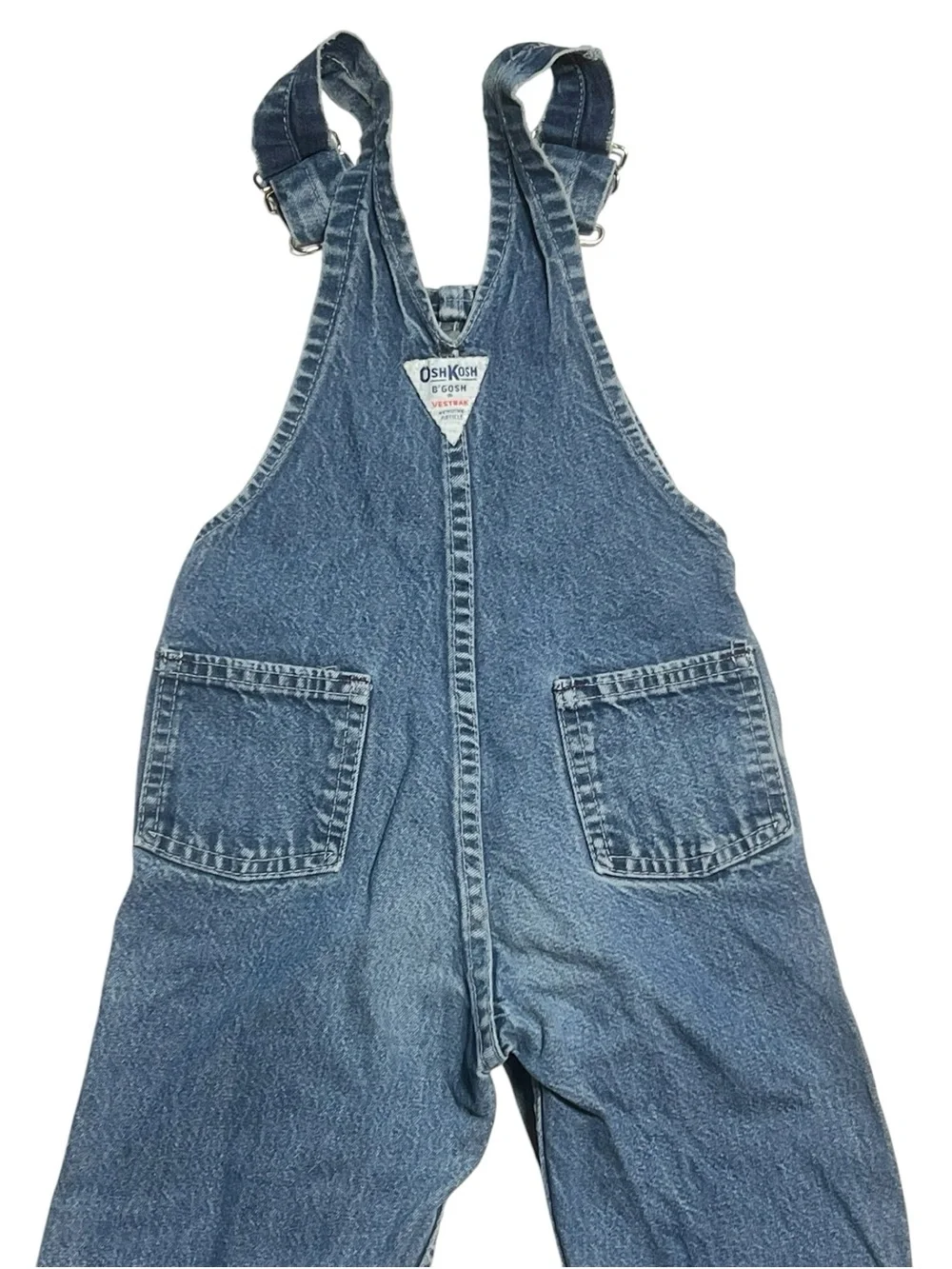 Osh Kosh vintage denim overalls size 24 months – see measurements